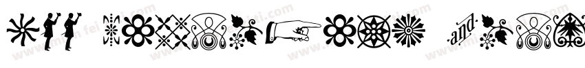 P22 Victorian Gothic Swash字体转换